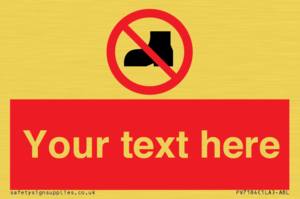 Custom No outdoor footwear